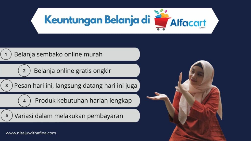 Belanja Sembako Online Murah & Cepat di Alfacart & keuntungannya