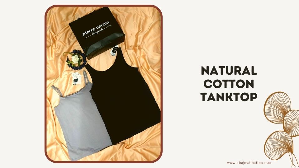 Pierre Cardin Natural Cotton Tanktop