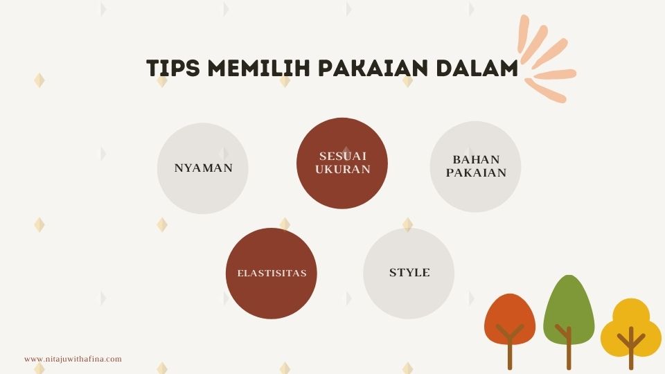 tips memilih pakaian dalam