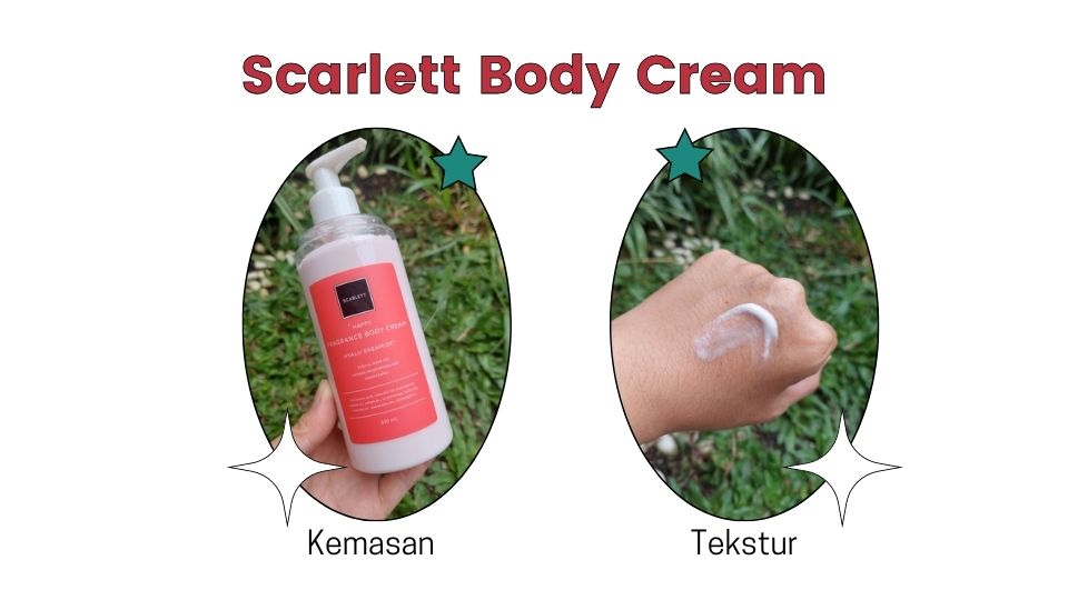 Tekstur Scarlett Body Cream