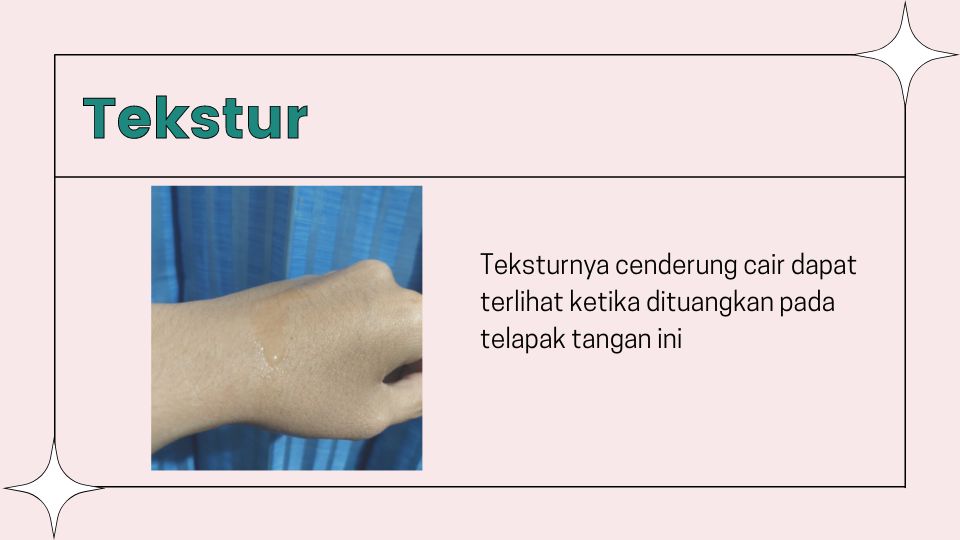 tekstur serum scarlett brightly ever after serum