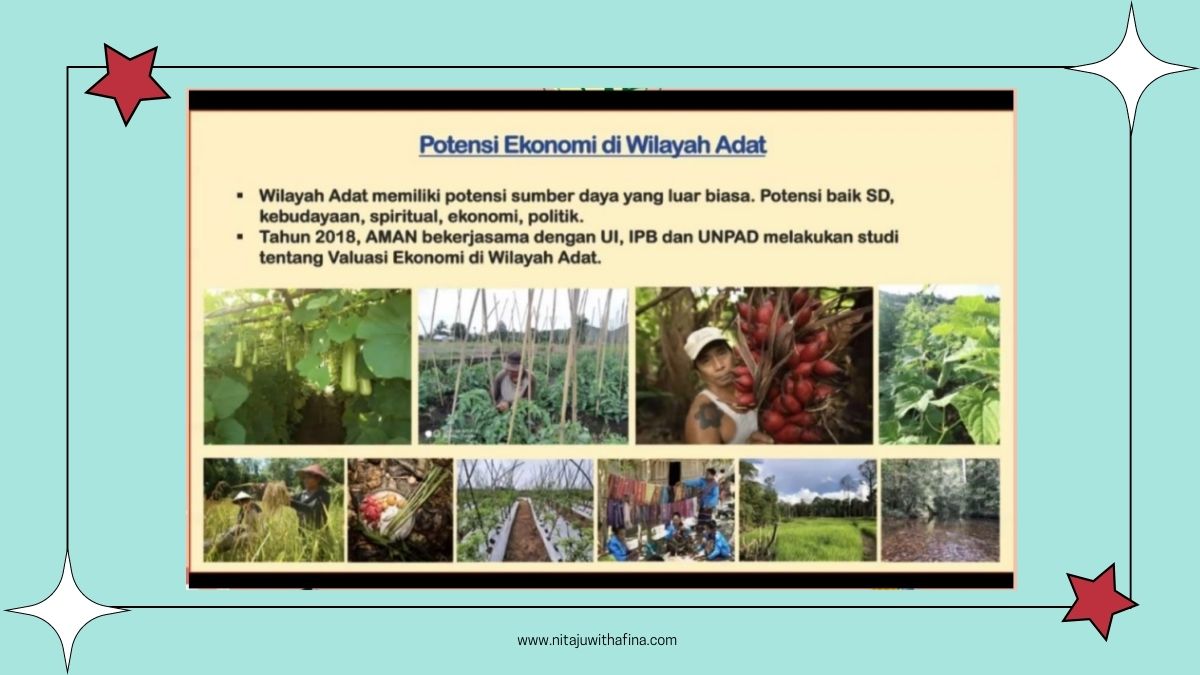Potensi Ekonomi di Wilayah Adat