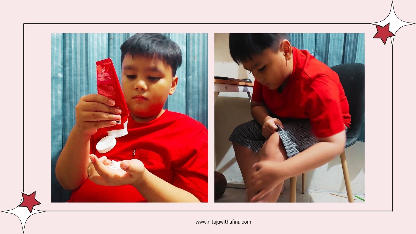 Penggunaan Lotion Setelah Mandi
