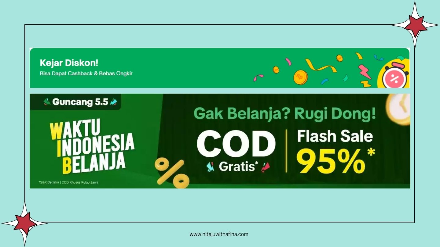 Kejar Diskon Tokopedia