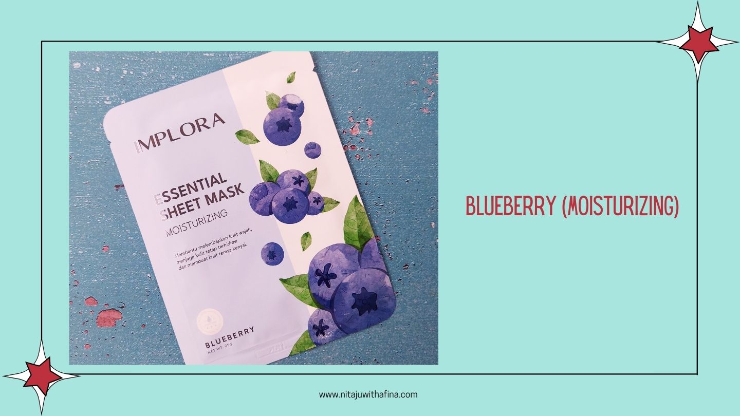 Sheet Mask Blueberry Implora