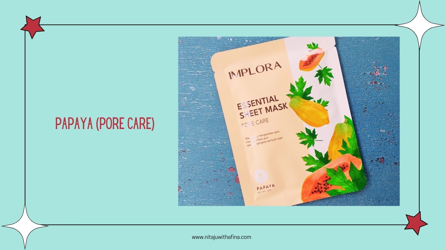 Sheet Mask Papaya Implora