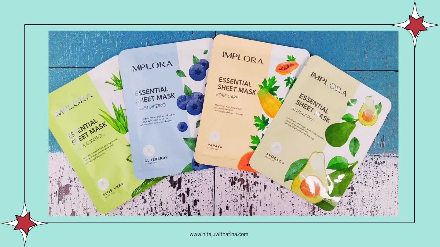 4 Varian Implora Essential Sheet Mask