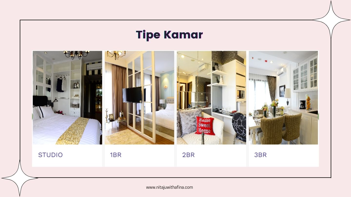 Tipe Kamar Puri Mansion Apartemen 
